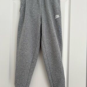 Nike Kids Heather Gray Joggers